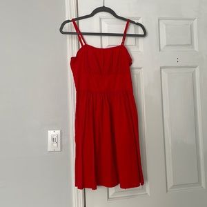 Tory Burch red mini dress